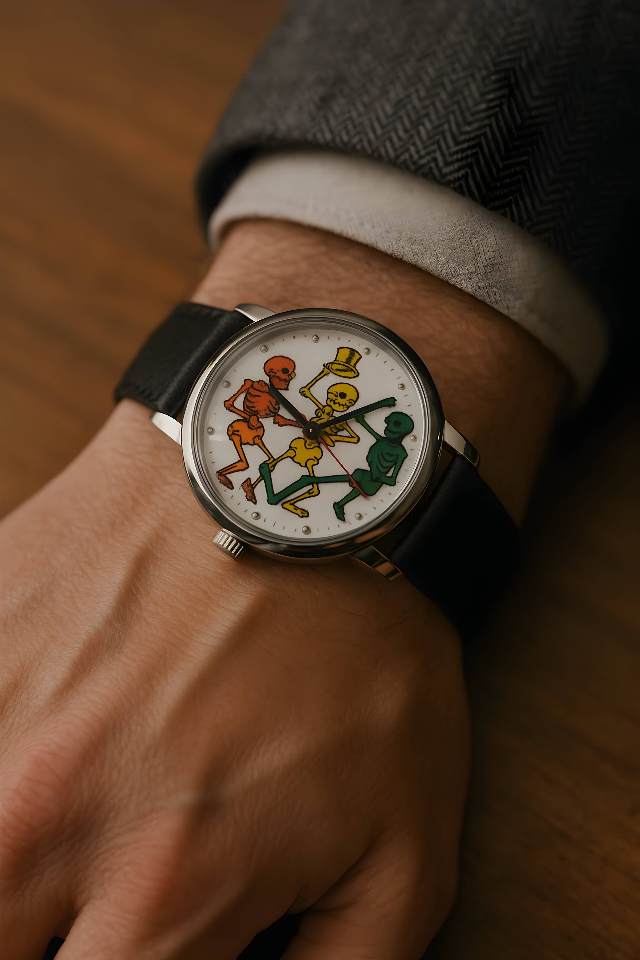 Official Store - Wholesale Wrist Watch - Unisex - Grateful Dead - Dancing Skeletons - Watch1