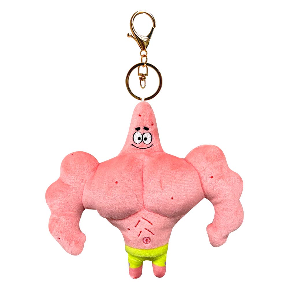 K-Wonderland – Porta-chaves - Unissexo por atacado – Coleção de Porta-Chaves de Peluche SpongeBob & Patrick17