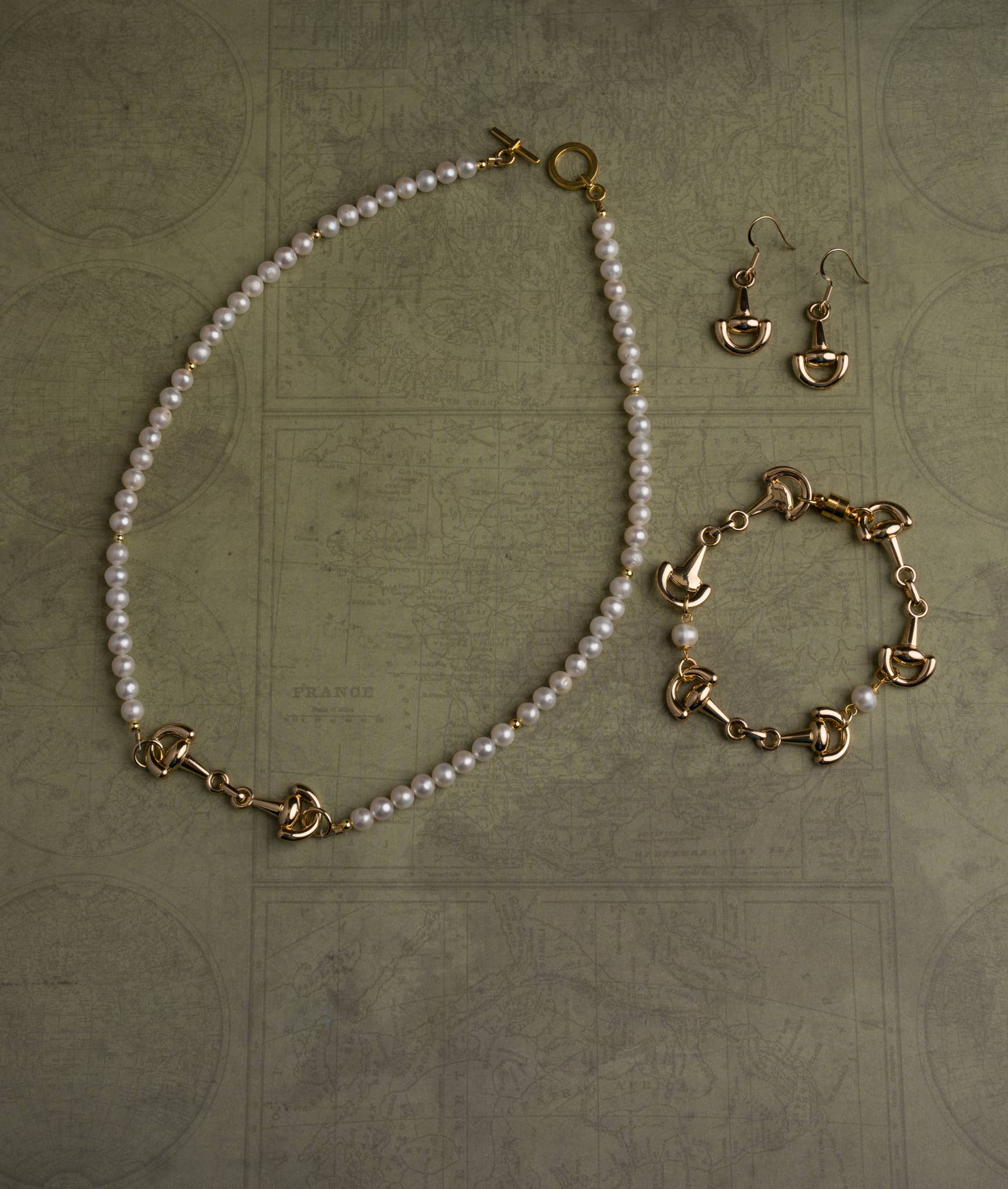 ali & bird jewelry - Wholesale Beaded/Pearl Necklace - Derby necklace- pearl1