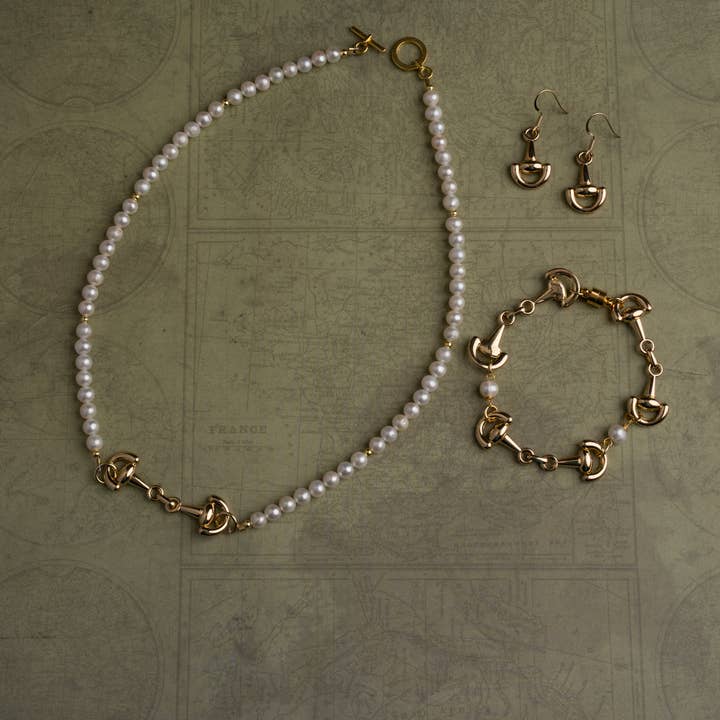 ali & bird jewelry - Wholesale Beaded/Pearl Necklace - Derby necklace- pearl1