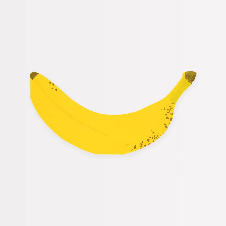 Meri Meri - Wholesale Disposable Napkin - Banana Napkins