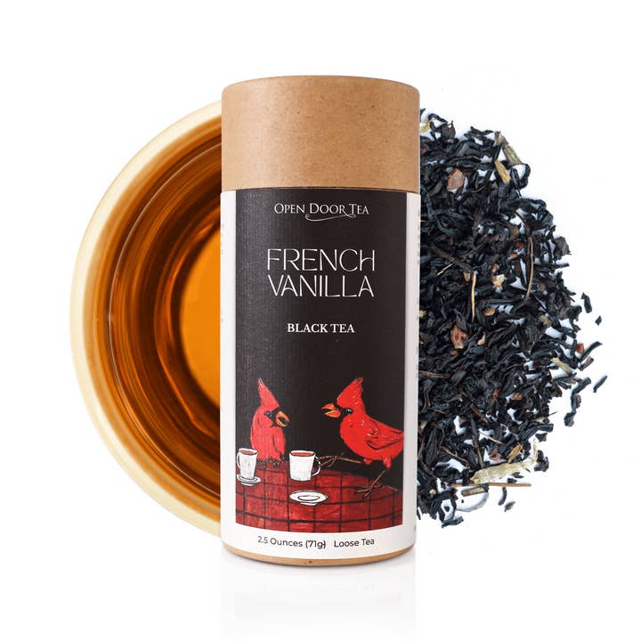 French Vanilla | Organic Black Tea | Bulk or Retail for wholesale by Open Door Tea