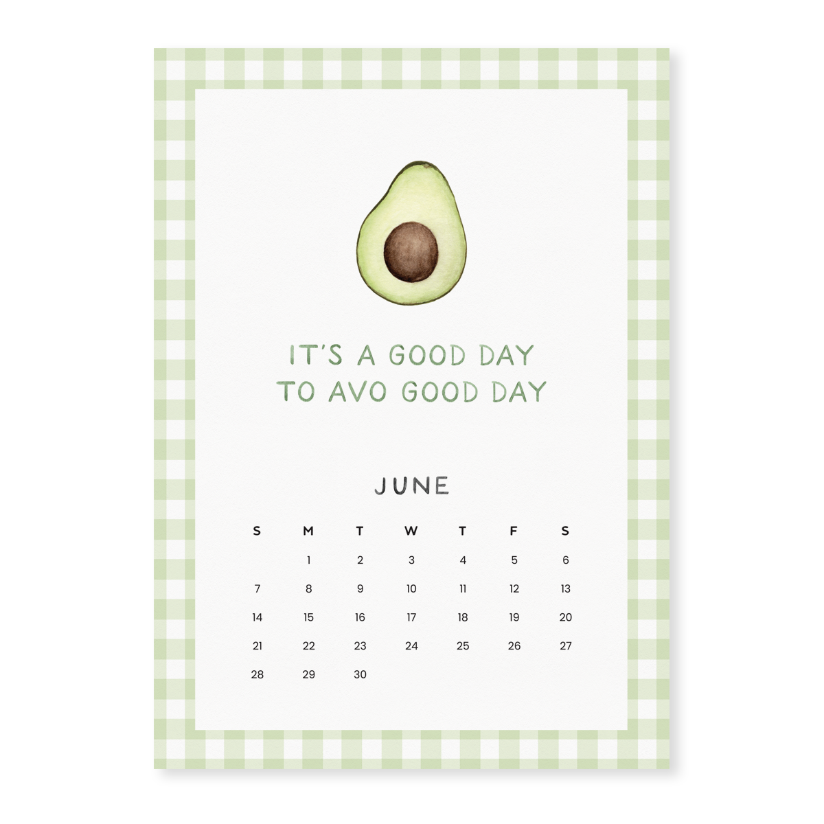 Amy Zhang - Wholesale Calendar - Farmers Market Affirmations — 2026 Kitchen Calendar w Magnet3