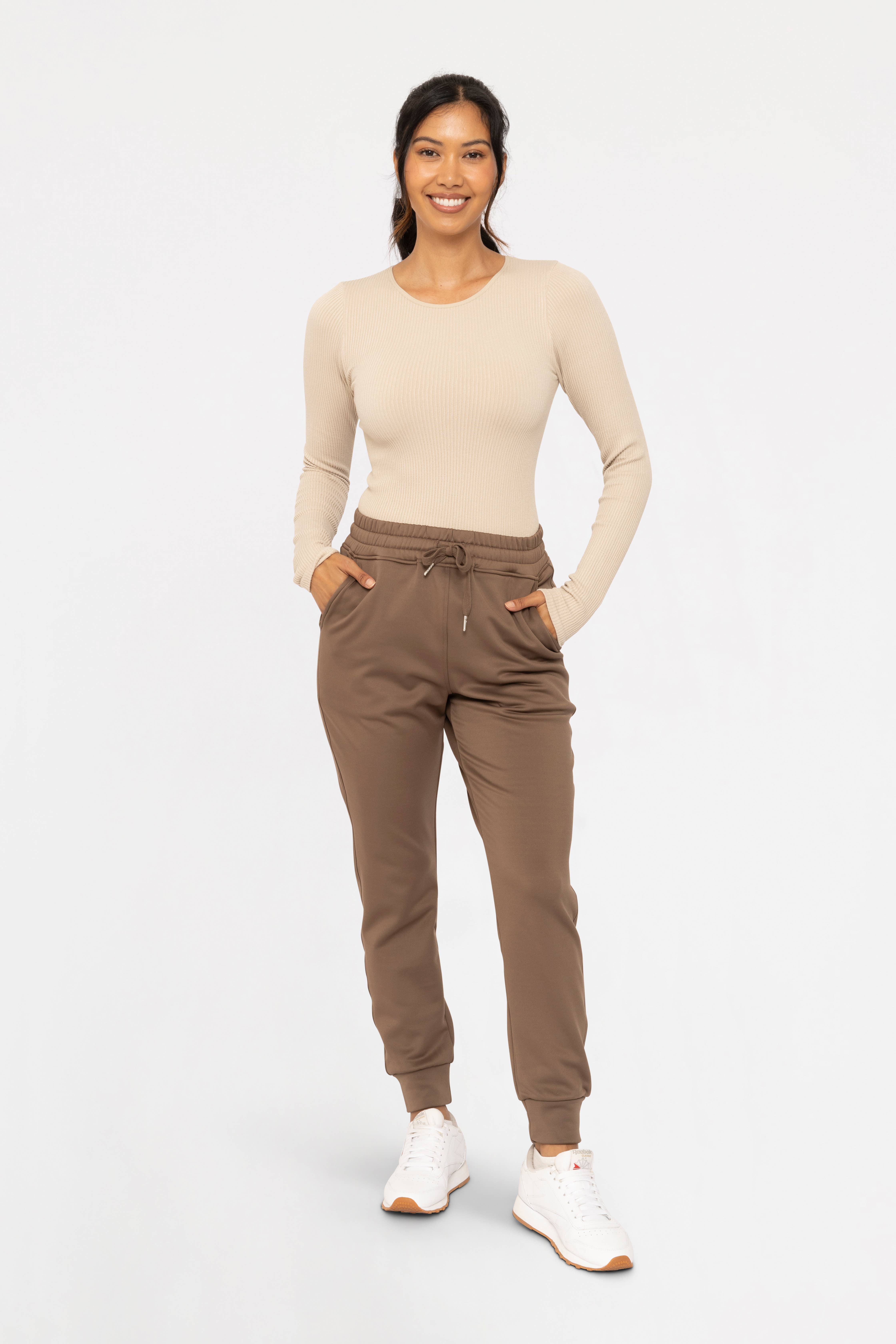 Mono B - Wholesale Athletic Sweatpants/Joggers - Women's - Elevated Fleece Lined Joggers7