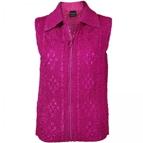 The Magic Scarf Company - Wholesale Outerwear Vest - Women's - 1367 - Diamond Zipper Vests25