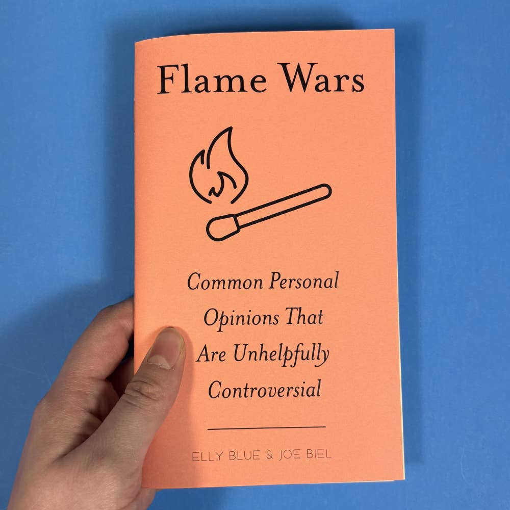 Microcosm Publishing & Distribution - Wholesale Humor - Flame Wars: Personal Opinions That Are Controversial (Zine)0