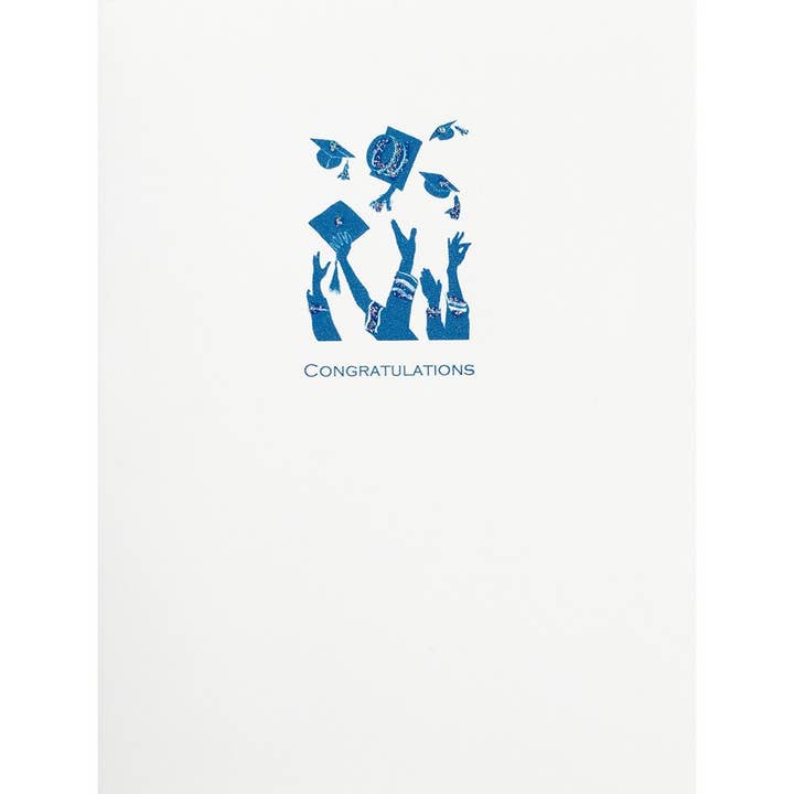 Graduation Hats Card for wholesale by Lumia Designs
