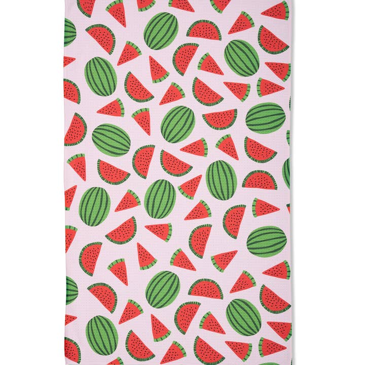 Geometry - Wholesale Tea Towel - Sweet Watermelon