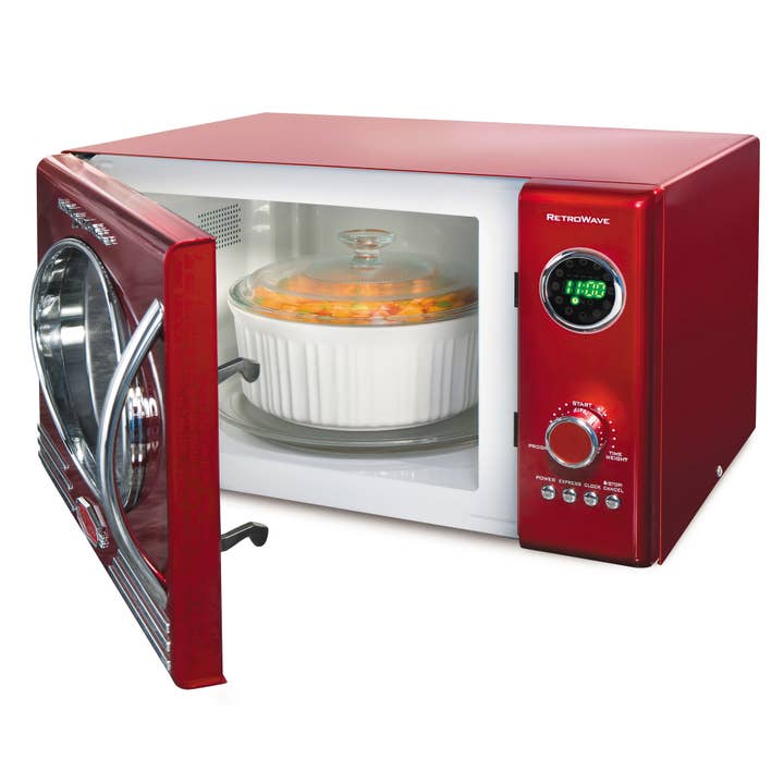 Nostalgia – wholesale Kitchen appliance – Nostalgia Retro Microwave Oven10