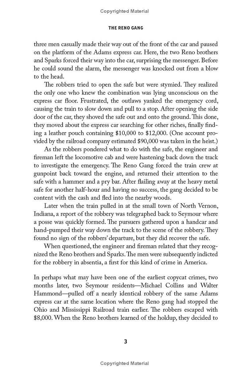 REMOVED BRAND - Wholesale True Crime - Old West's Infamous Train Robbers & Their Historic Heists3