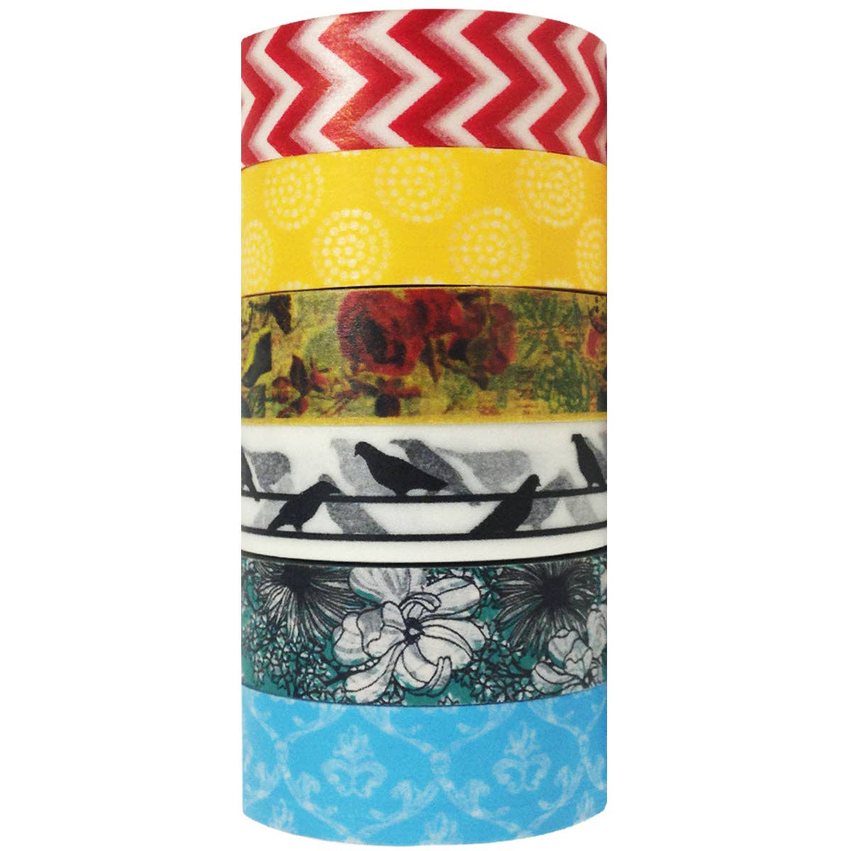 Wrapables.com - Wholesale Washi Tape - Wrapables Japanese Washi Masking Tape Collection, Set of 654