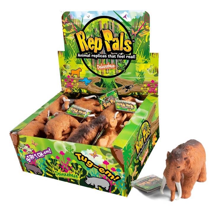 Deluxebase - Wholesale Squishy Toy - Kids & Baby - Rep Pals - Mammoth Stretchy Replica