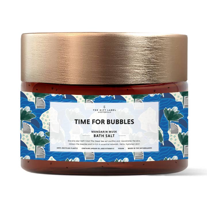 Bath Salt 300gr - Time For Bubbles SS25 for wholesale by The Gift Label