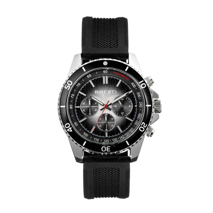 Breed - Venta al por mayor Reloj de pulsera - Hombre - Reloj cronógrafo Breed Tempo con subesfera de 24 horas11
