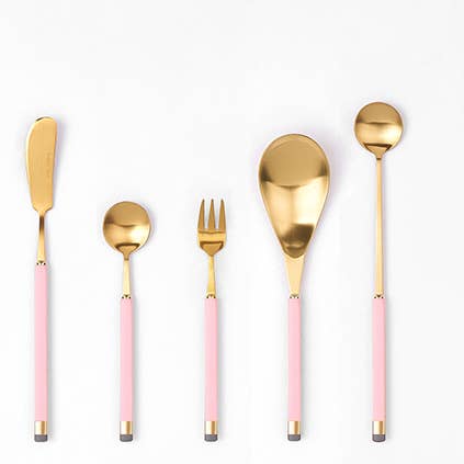 Korea Table – wholesale Table spoon (cutlery) – Kara Gold Soup Spoon