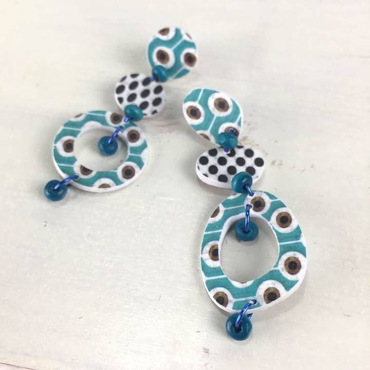 Pipapaper - Wholesale Dangle Earrings - Carolina 41