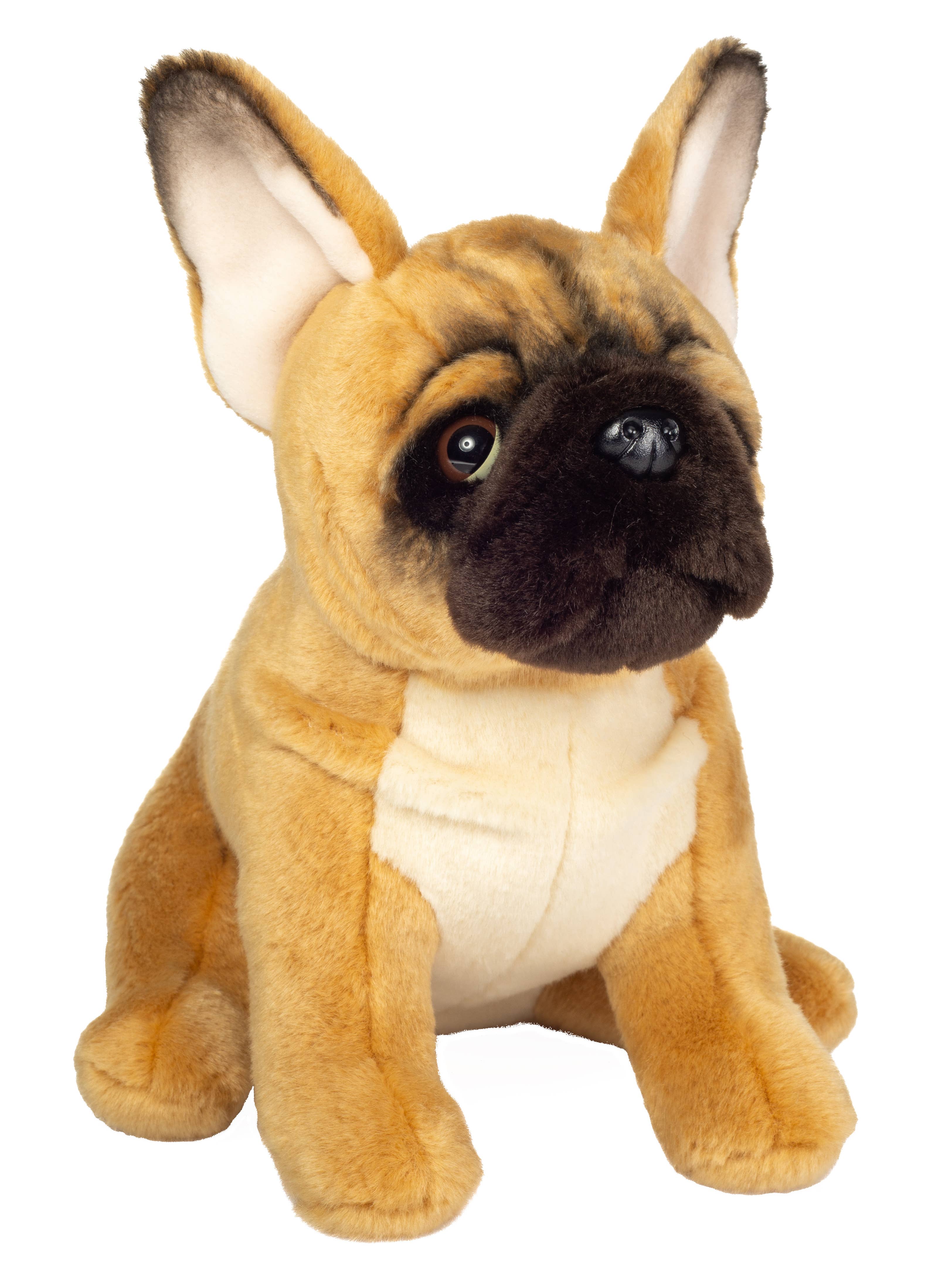 Teddy Hermann - Vente Peluche – enfant et bébé - Bouledogue français en peluche 27 cm - jouet doux1