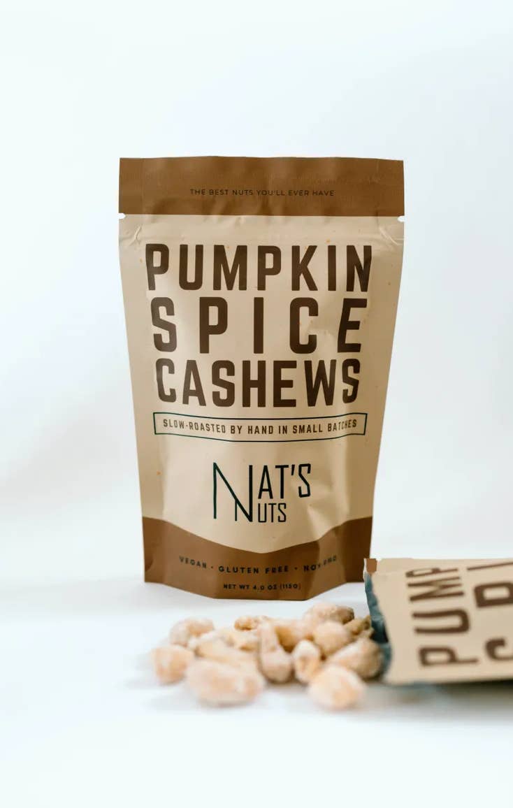 3D Enterprise - Wholesale Nuts - Nat's Nuts - Pumpkin Spice Cashews - (12 Ct. / Case)