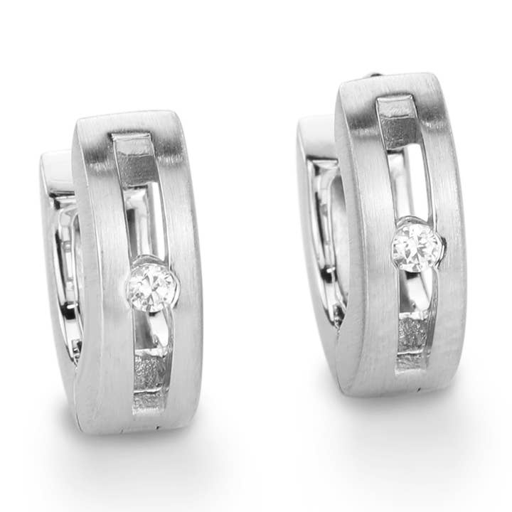 Boucles d'oreilles Gala Design et créoles Flash J0088 pour la vente par Gala Design Sieraden