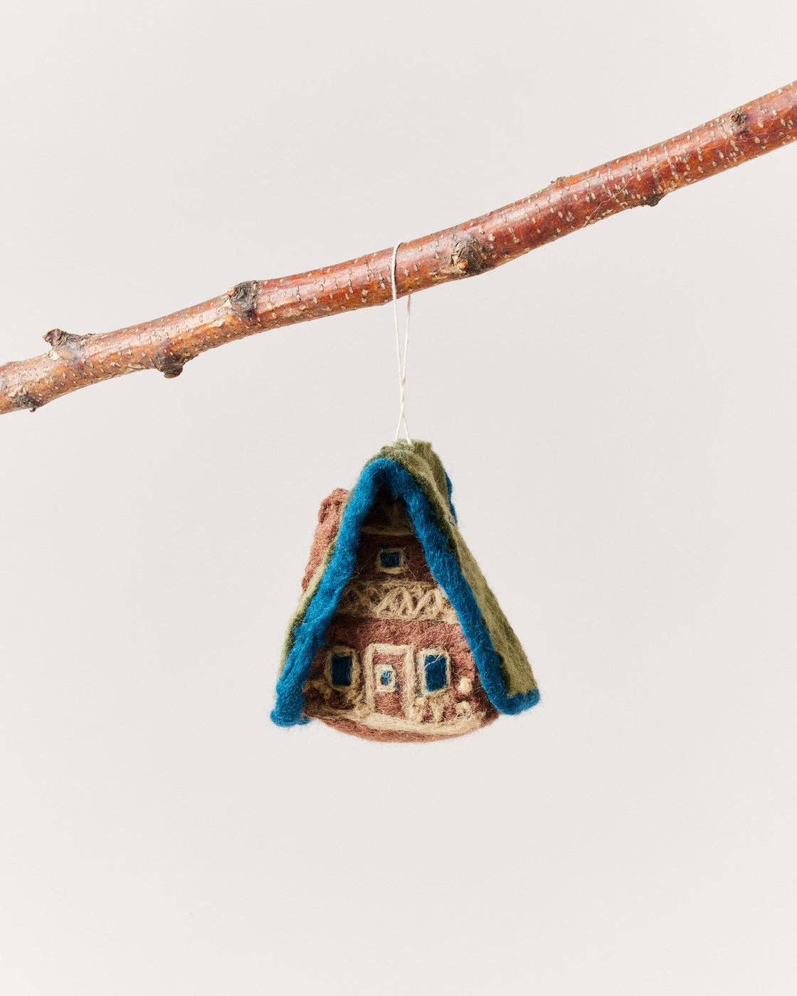 Farmhouse Pottery - Wholesale Ornament - Felted A-Frame Ornament0