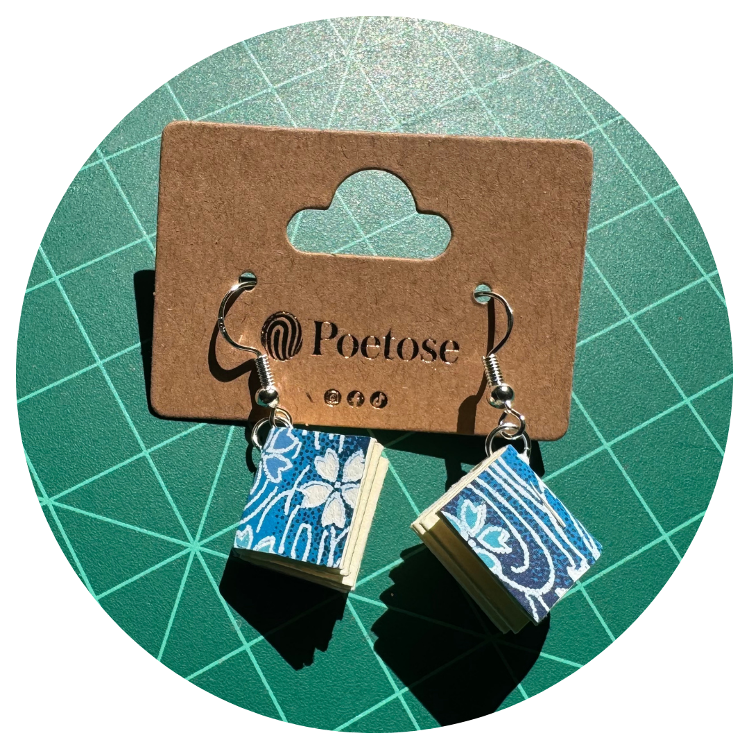 Poetose – Engroshandel Hængeøreringe og creoløreringe – Håndlavede bogøreringe1