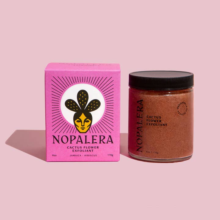 Hibiscus Cactus Flower and Sugar Body Exfoliant for wholesale by Nopalera