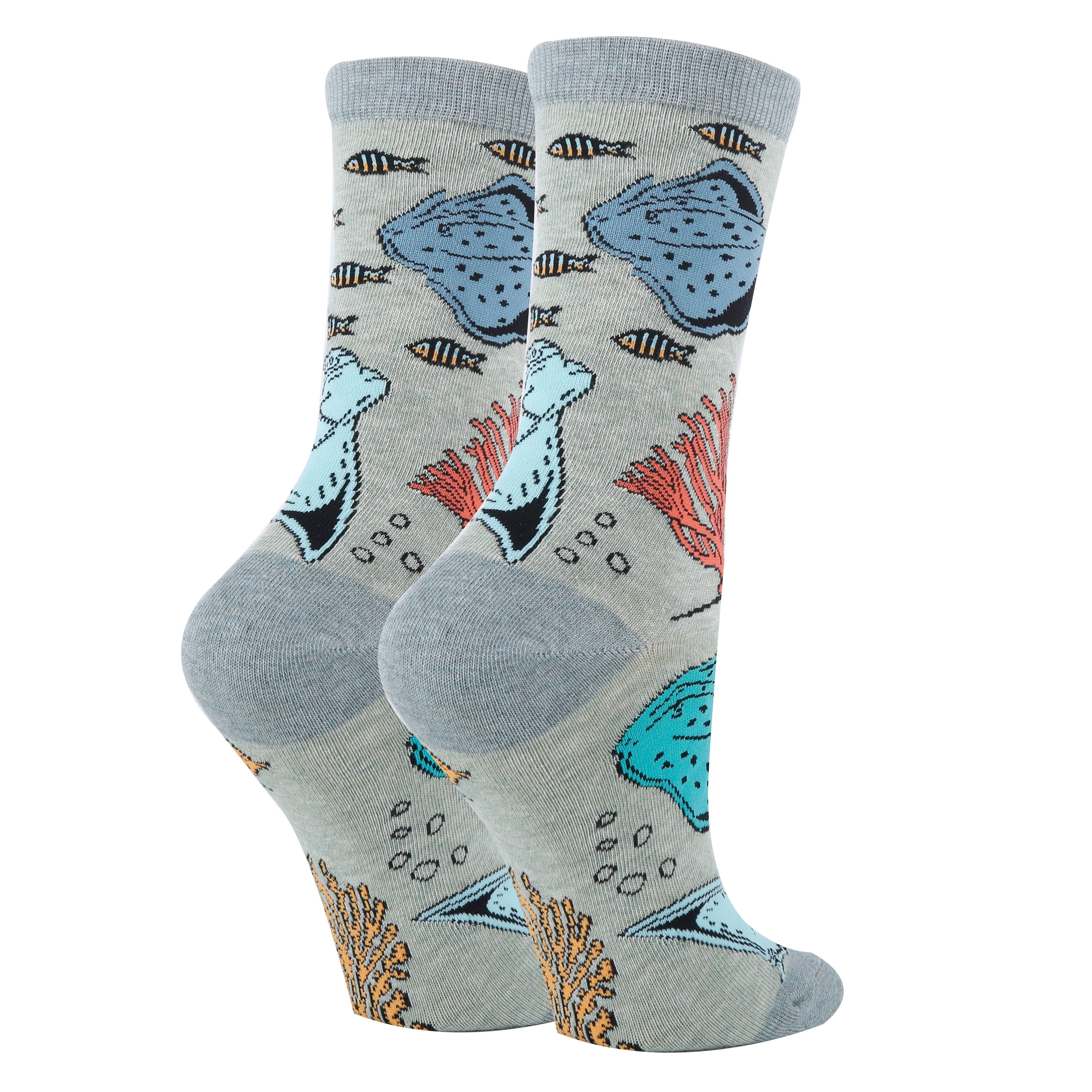 Oooh Yeah/Sock It Up/Oooh Geez Slippers - Wholesale Socks - Women's - Stingray | Women's Funny Cotton Crew Socks2