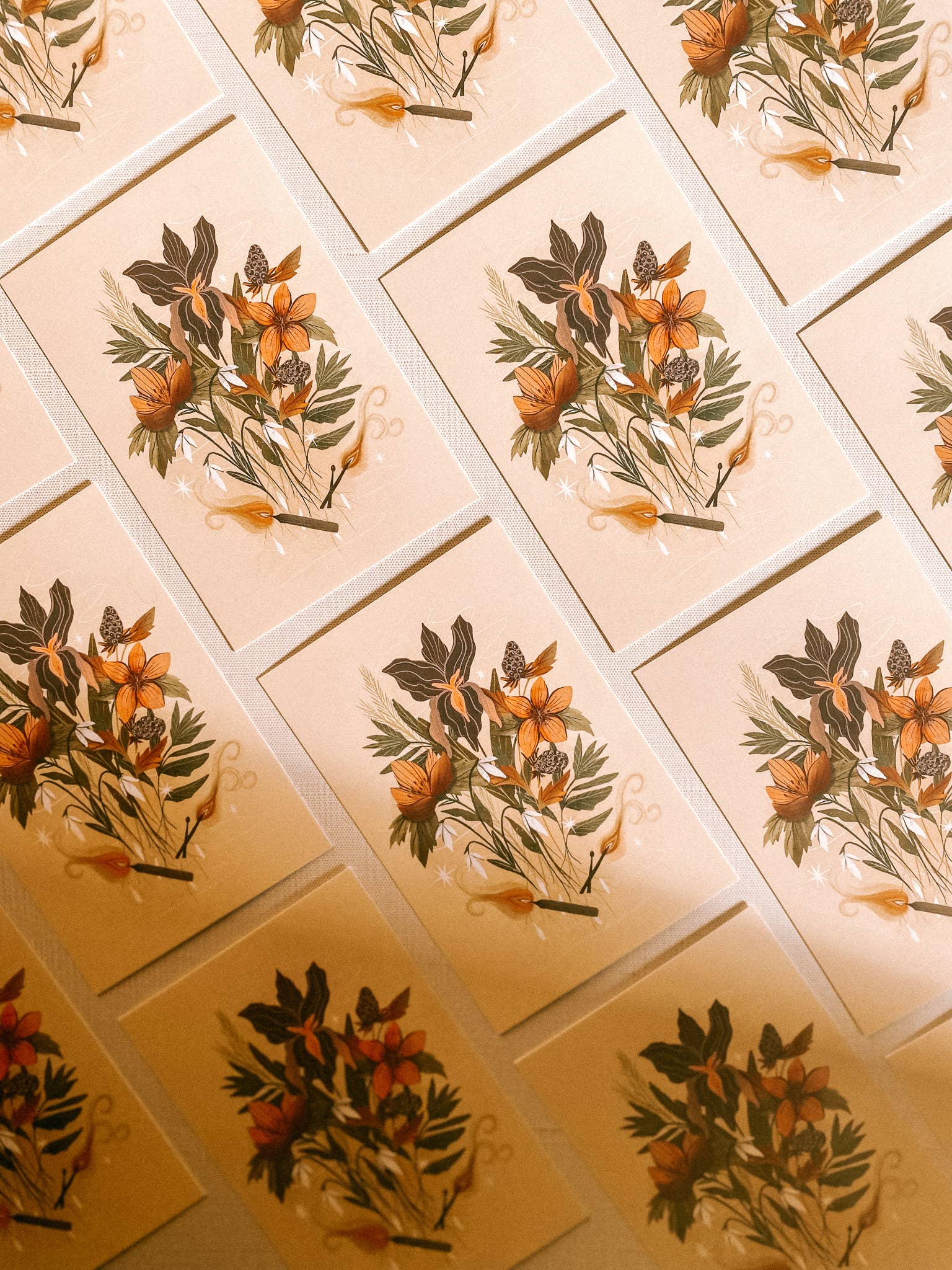 Lantern Print Co. - Wholesale Art Print - Art Print: Witch's Bouquet; 5x7, 8x10, 4x63