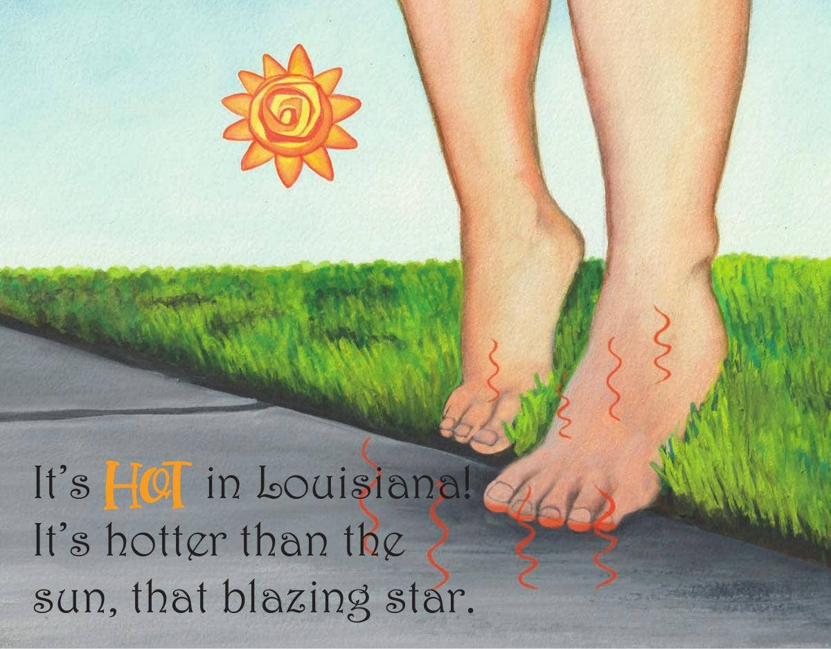 Pelican Publishing - Vente Livre pour bébés et tout-petits (jusqu'à 2 ans) - Il fait chaud en Louisiane.5