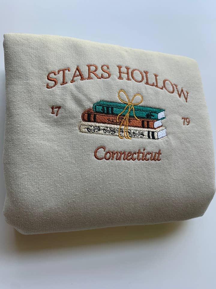 LC by Carina - Wholesale Sweatshirt - Women's - Stars Hollow Embroidered Sweatshirt