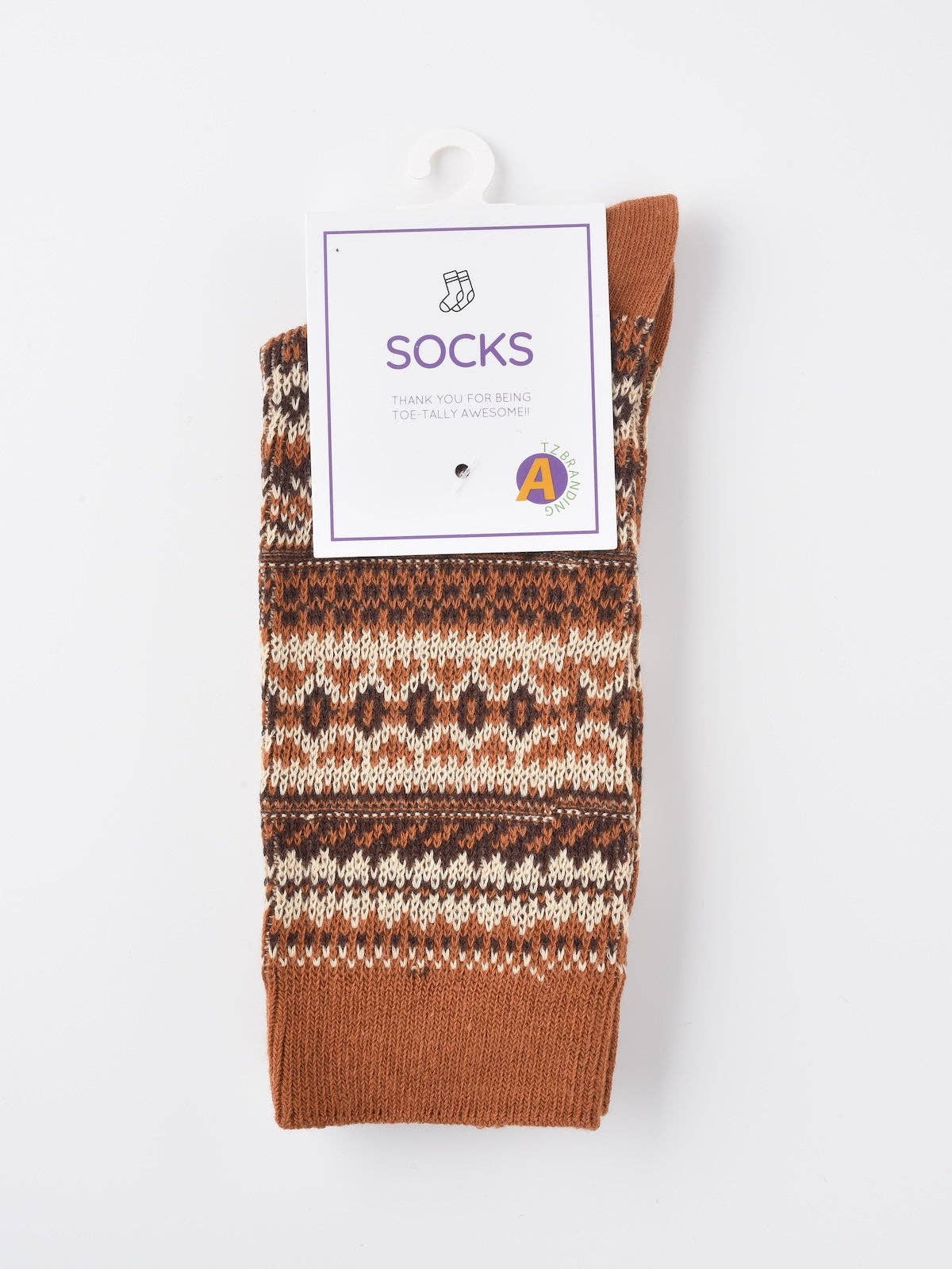 Funkyrel® Atzbranding Limited - Vente Chaussettes – femme - Chaussettes d'automne-hiver à motif géométrique1