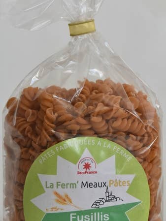 Espelette fusilli de pimenta e ovo - 250g por atacado de La Ferm'Meaux Pâtes