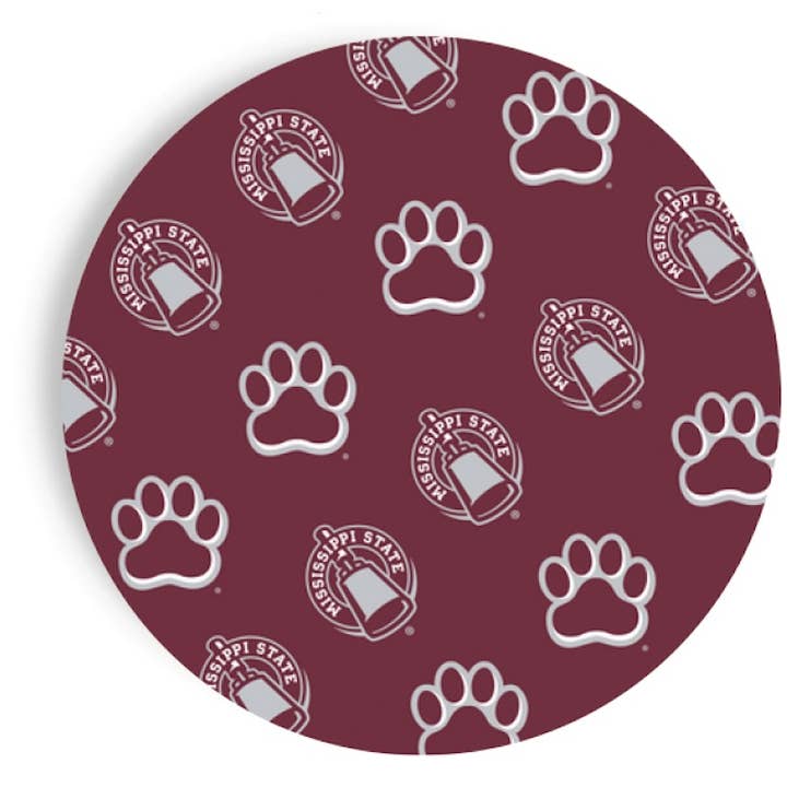Sassy Cups - Wholesale Disposable Plate - MSU - Mississippi State - 7 inch Dessert Plates