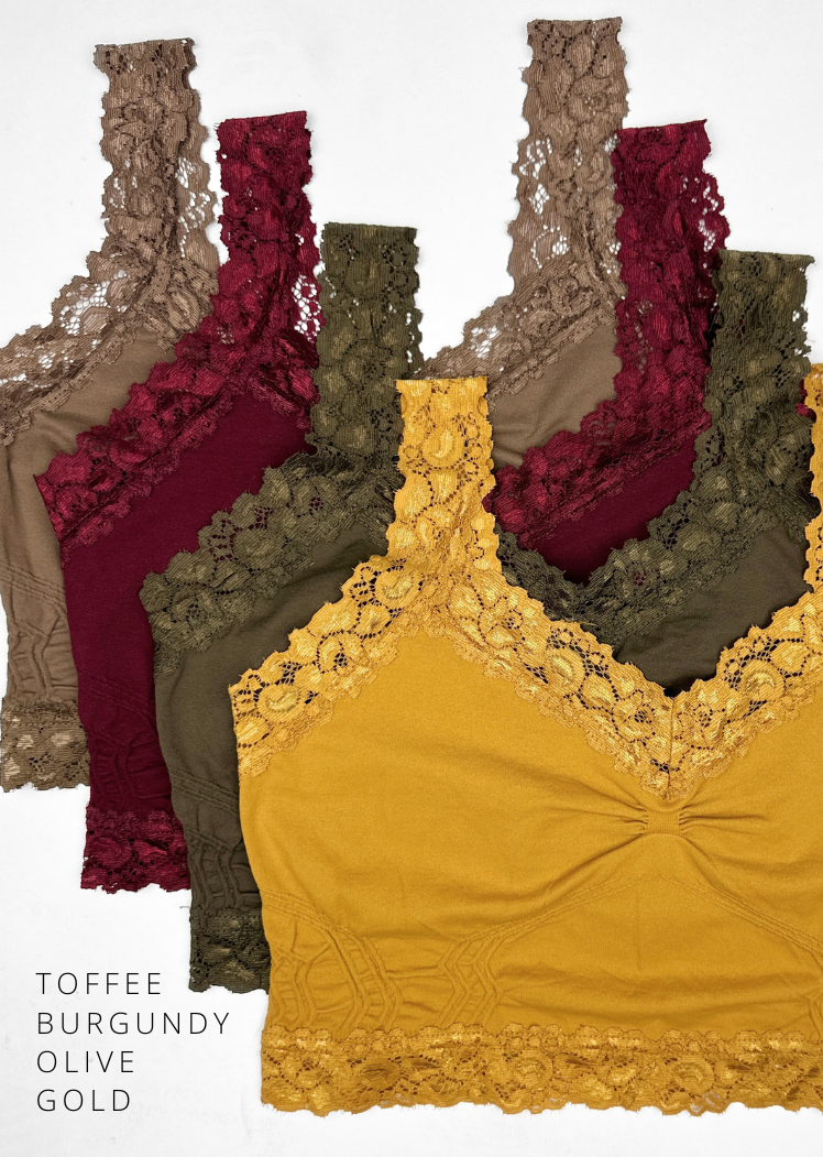 ELIETIAN - Wholesale Bralette - Women's - Lace Bralette - CURATED PACKS 16/PK3