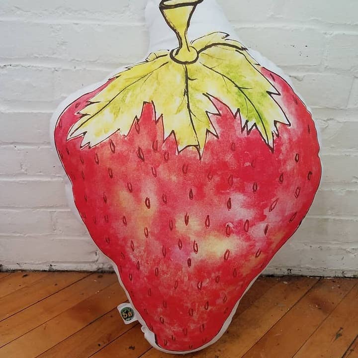 Almohada Strawberry para venta al por mayor de Drumming Beetle
