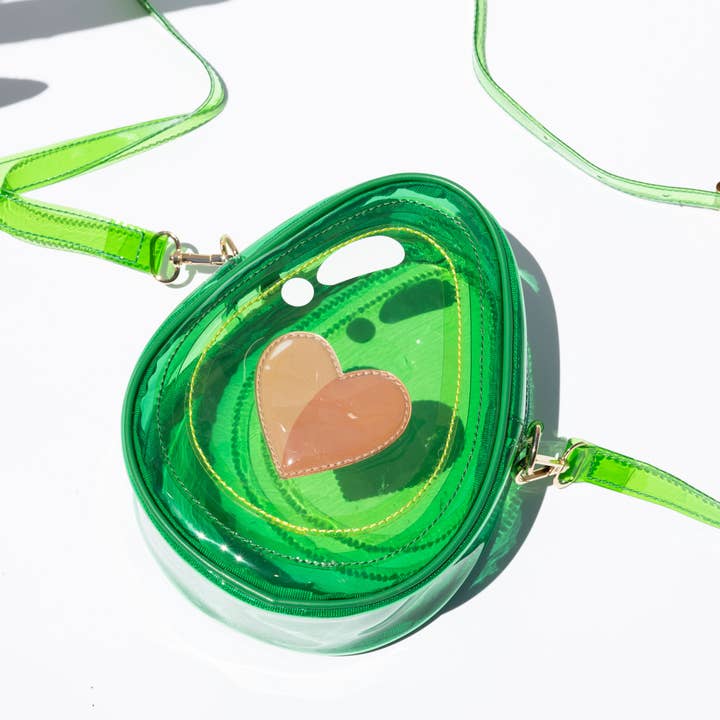 Bewaltz - Wholesale Crossbody bag – kids - Jelly Fruit Handbag - Avocado 🥑1