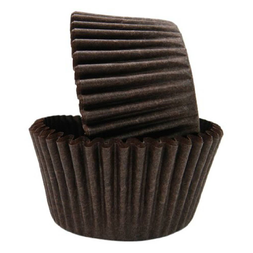 Ventures Int'l Products Inc. - Wholesale Cupcake/Muffin Liner - REGENCY WRAPS® Baking Cups, Pack of 40 - Brown0