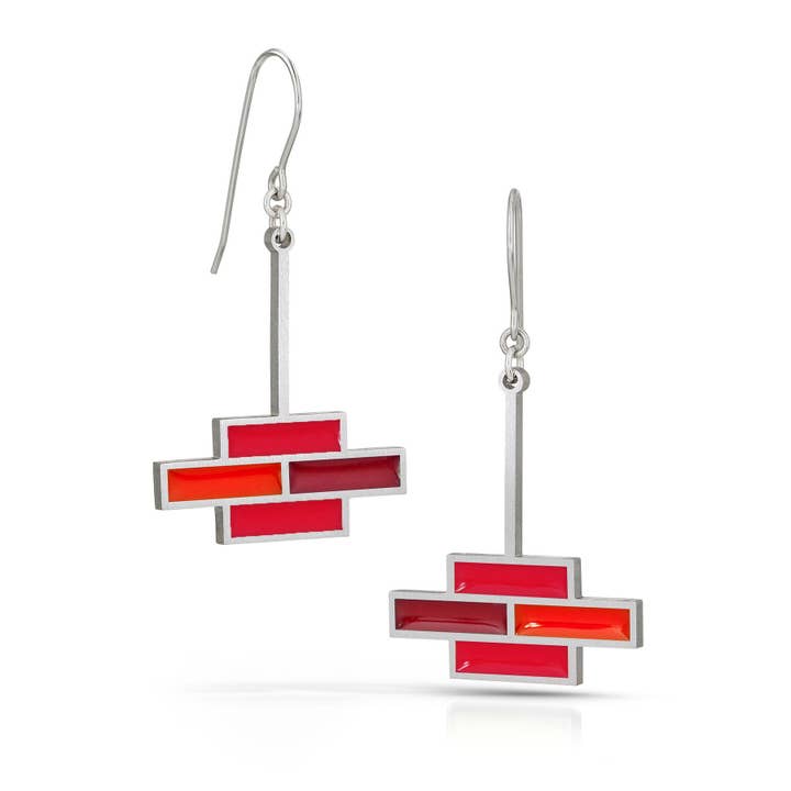 stack earrings for wholesale by Spark Metal Studio