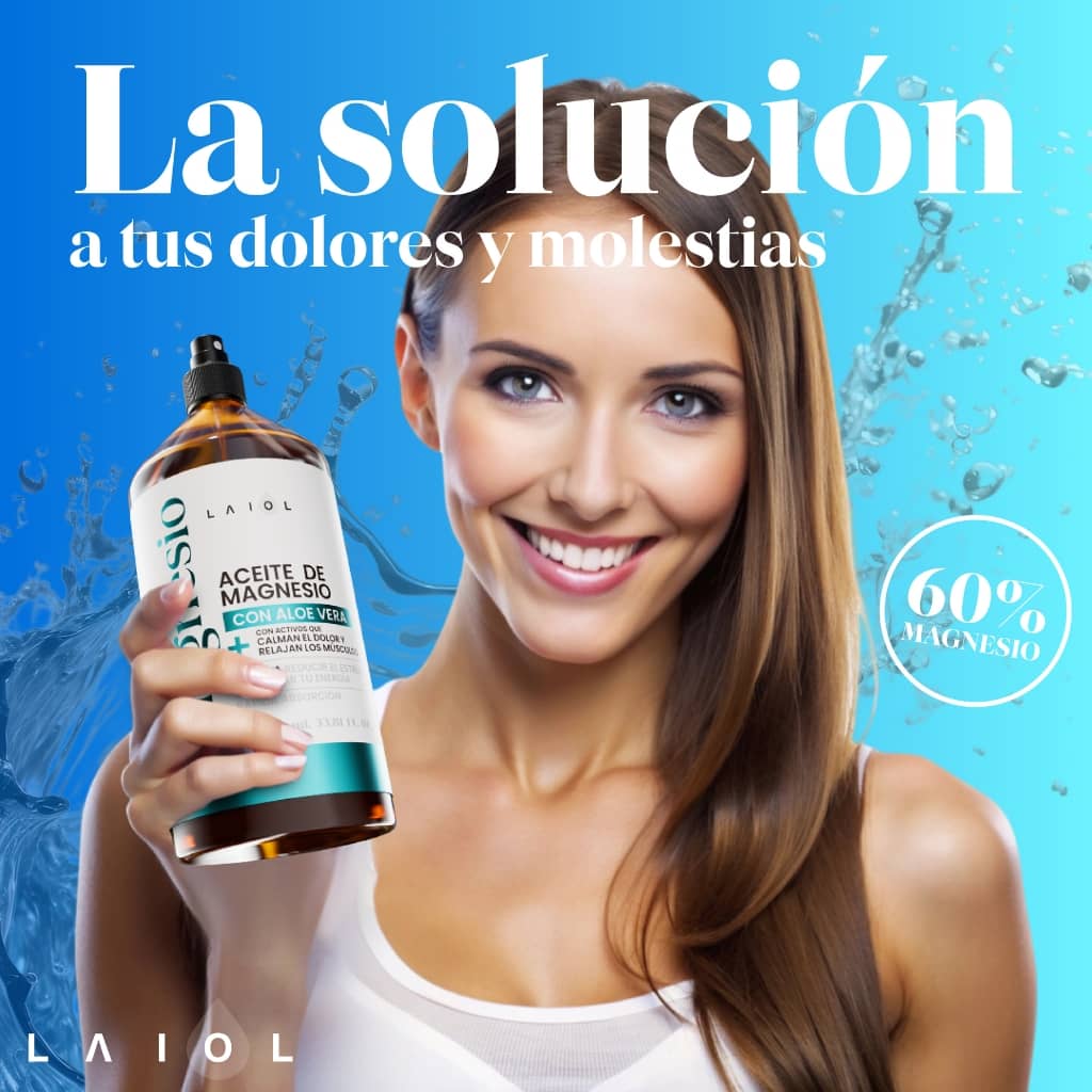 Laiol Biocosmetics - Wholesale Bath/Body Oil - MAGNESIUM OIL WITH ALOE VERA - 100ML1