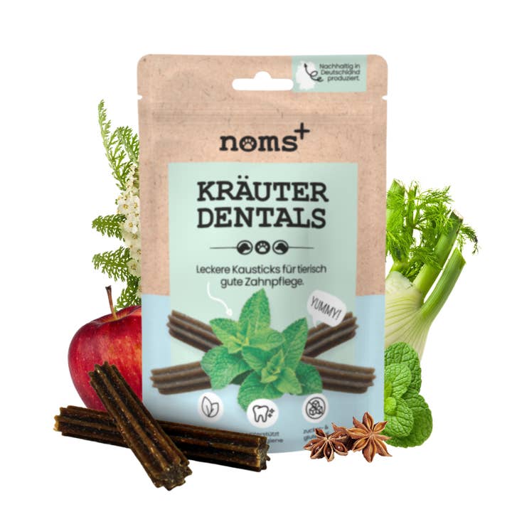 Noms+ - Wholesale Pet Treats - Dog - Herbal dentals for dogs for dental and intestinal care