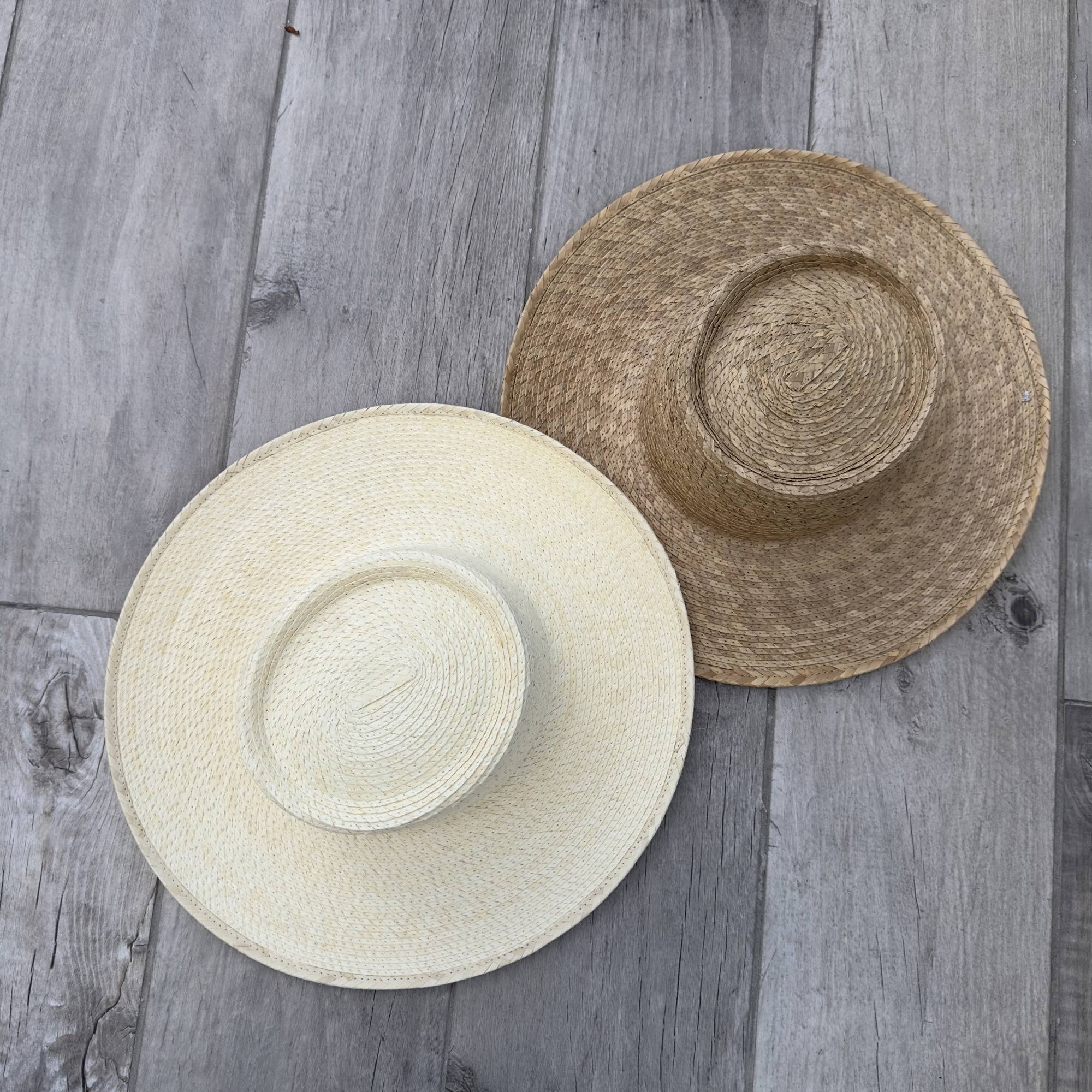 Queens INC - Vente Chapeau de paille – femme - Chapeau de joueur en feuilles de palmier5