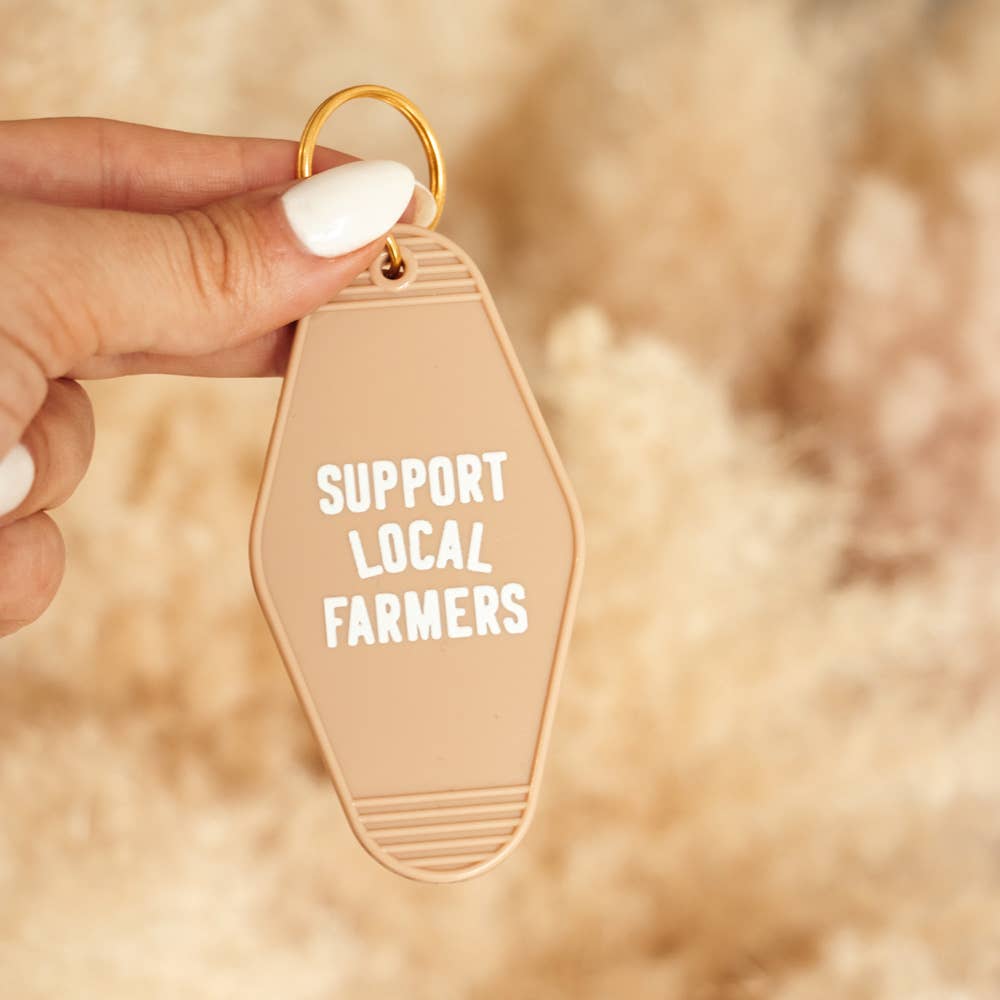 The Anastasia Co - Wholesale Keychain - Unisex - Support Local Farmers Motel Keychain1