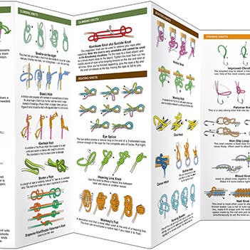REMOVED BRAND - Wholesale Nature & Outdoors - Outdoor Knots: A Waterproof Folding Guide1