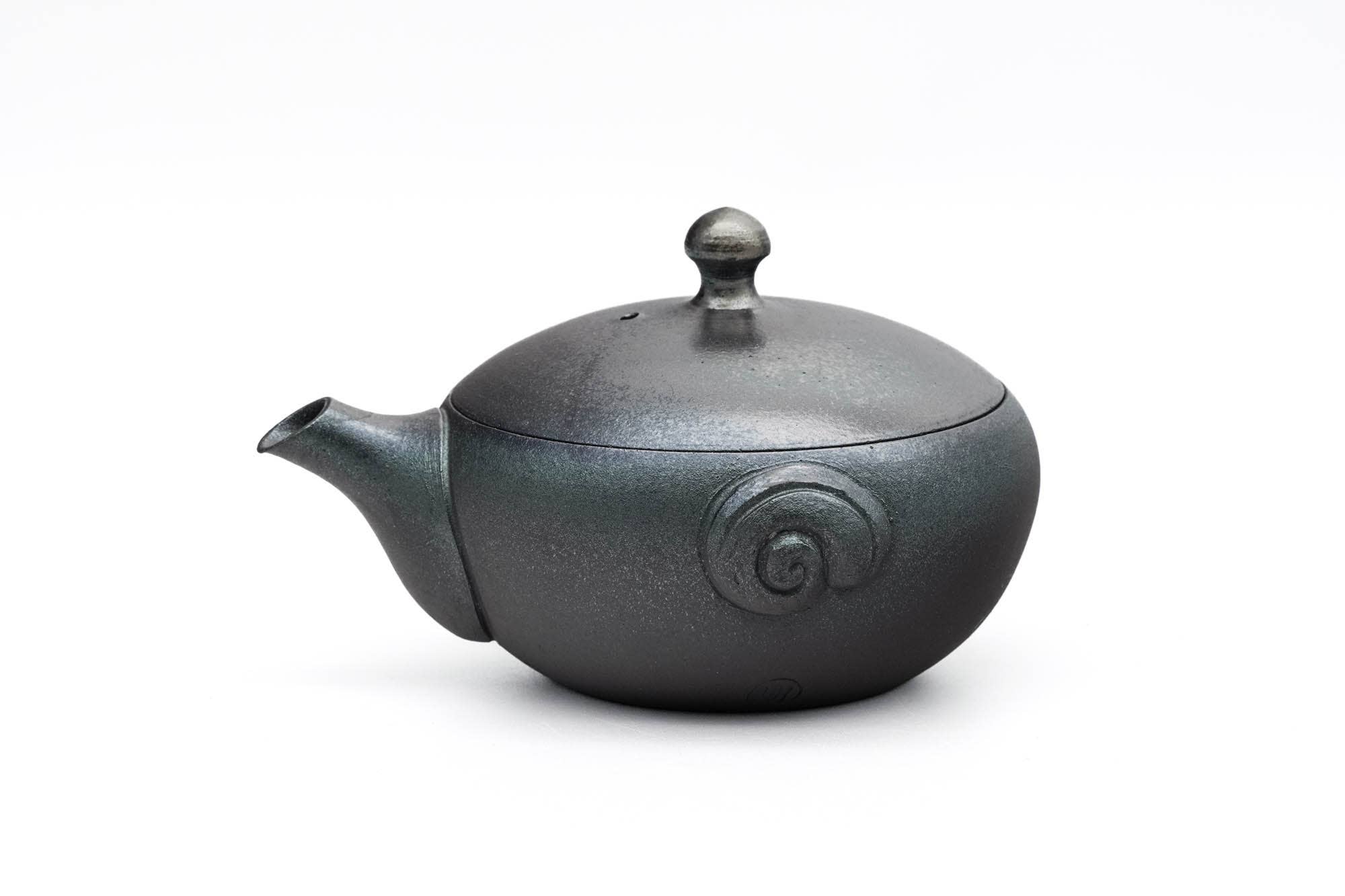 Tezumi - Wholesale Tea Pot - Japanese Houhin - 澤田朋大 Sawada Tomohiro - Metallic Tokoname-yaki Handleless Teapot - 150ml