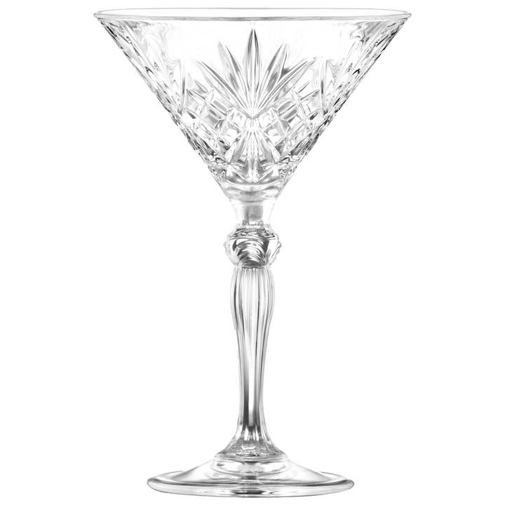 Verre à martini Melodia 210 ml - Par RCR Crystal pour la vente par Rinkit Ltd