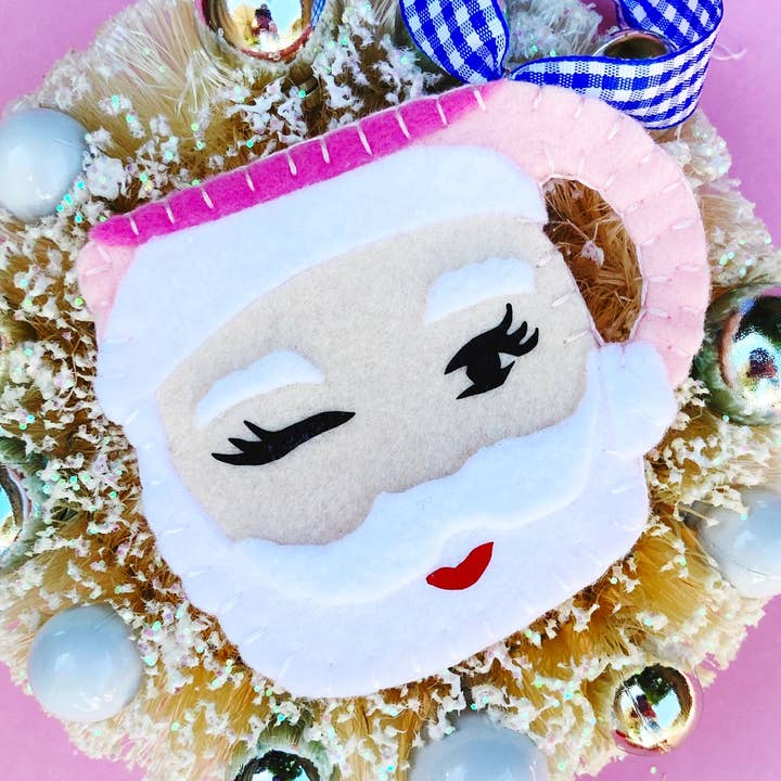 Lemon House Design - Wholesale Ornament - Vintage Style Santa Claus Mug Ornament11