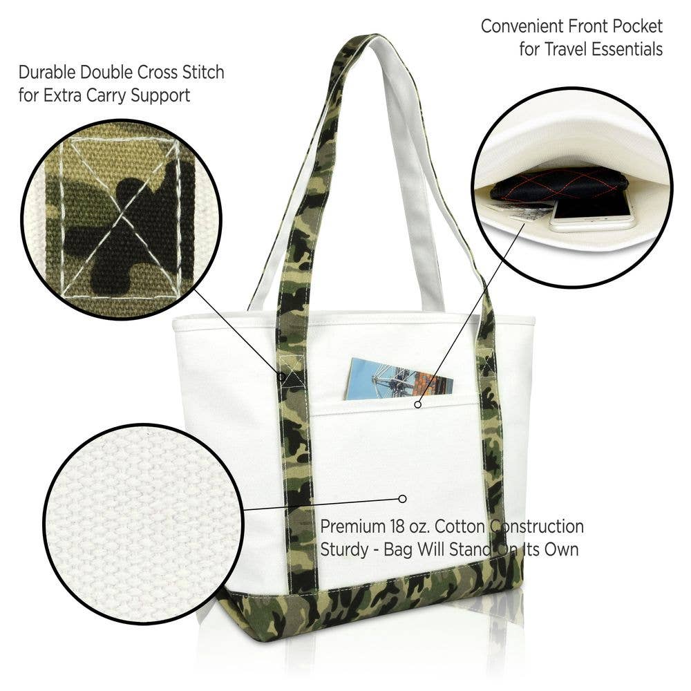 Dalix - Vendita all'ingrosso Borsa tote - Donna - Dalix borsa a spalla giornaliera in cotone premium29