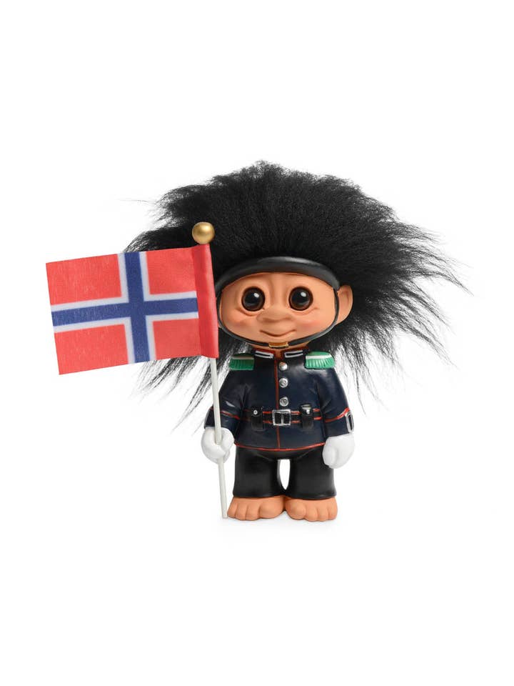 Norweigian Royal Guard, Good Luck Troll, 9 cm for wholesale by Good Luck Trolls
