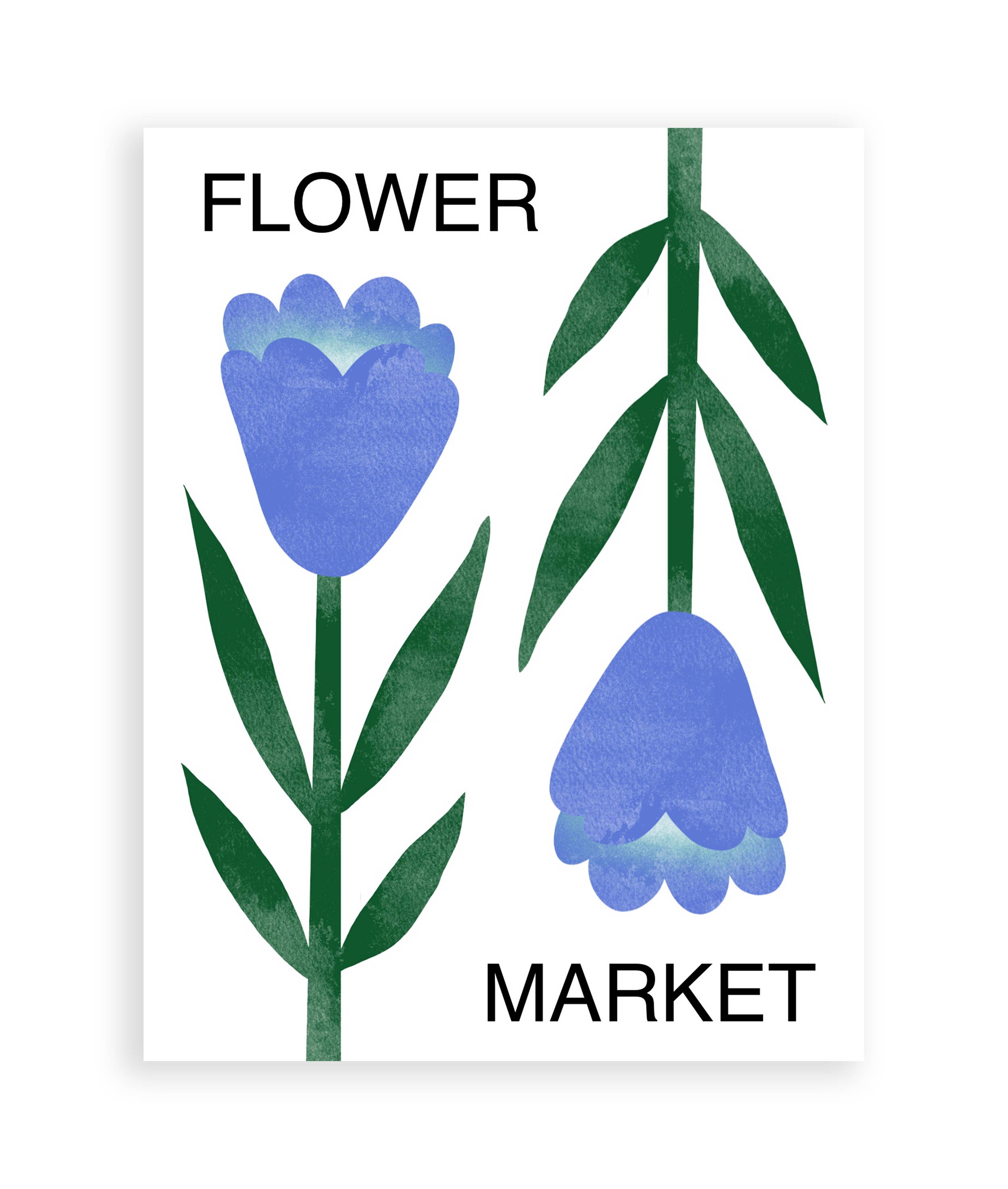 Allison Poplett - Wholesale Art Print - Flower Market Art Print