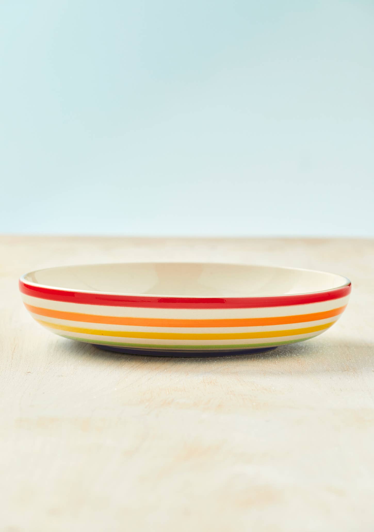 Namaste - Wholesale Bowl - Hand Painted New Rainbow Pasta Bowl